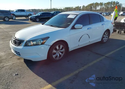 2008 Honda Accord 2.4 Ex-L z USA, uszkodzony, nr VIN 1HGCP26868A014624